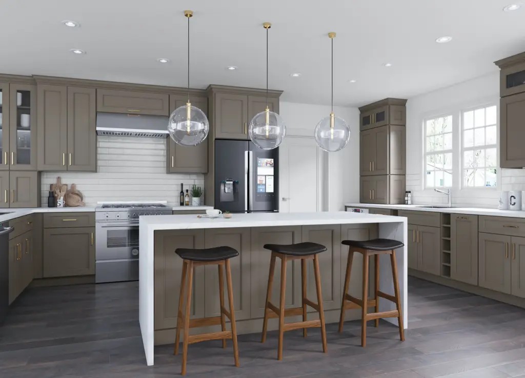 Stone in a real kitchen
