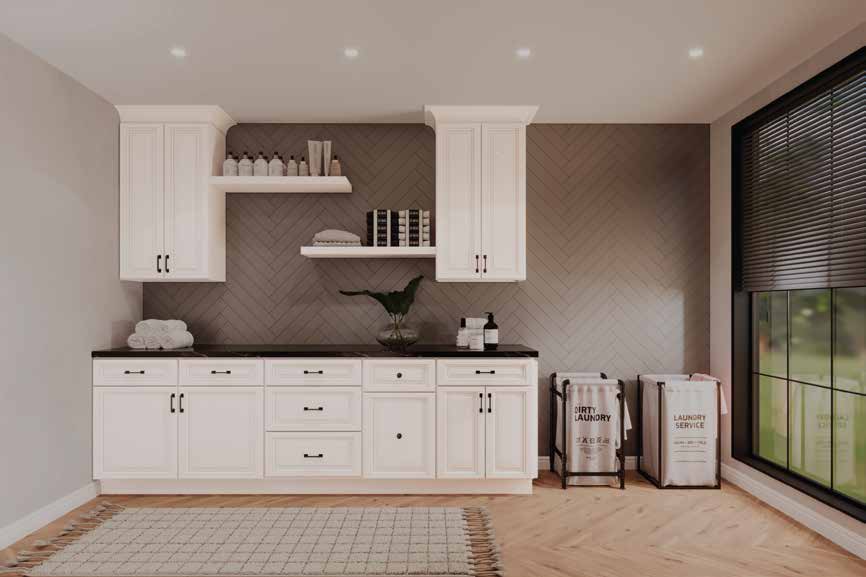 Aspen White in a real kitchen