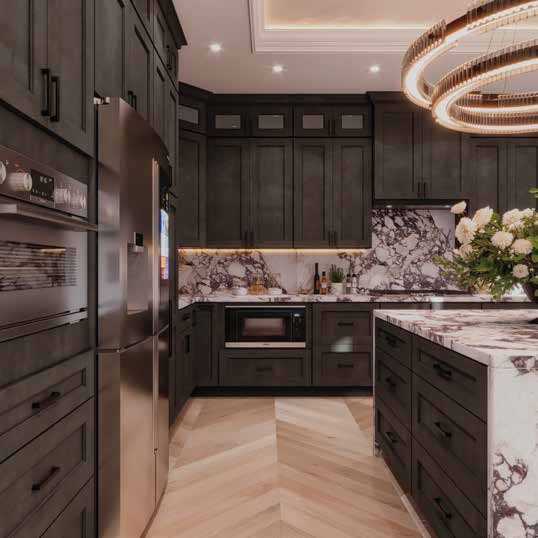 Double Smokey Gray in a real kitchen
